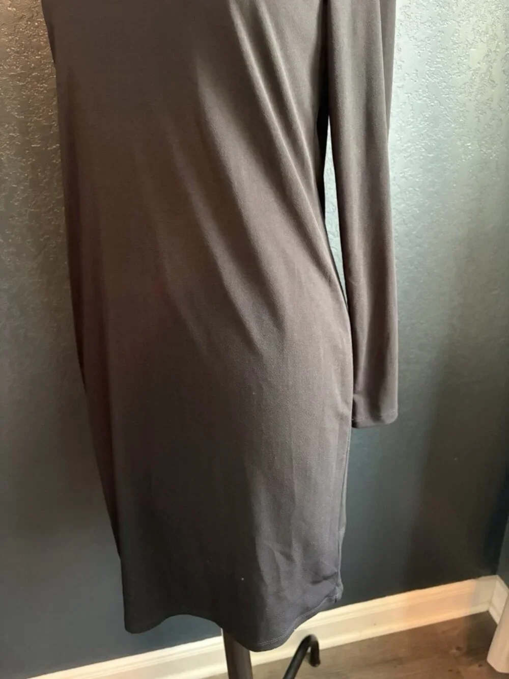 NWT Michael Kors Black Classic Long Sleeve Shift Dress Sz XS MSRP $110